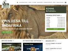 Tablet Screenshot of kistagolf.se